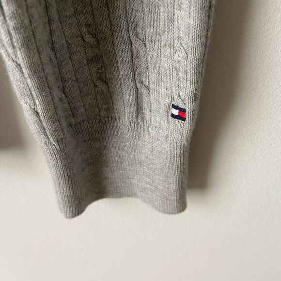 Tommy Hilfiger Cable Knit Cotton Cardigan - Picture 2 of 6